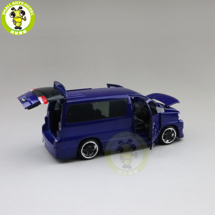 1/32 Nissan ELGRAND Jackiekim Diecast Model Car mpv Toys Kids Gifts