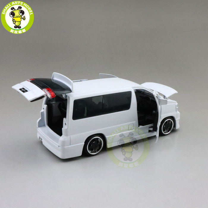 1/32 Nissan ELGRAND Jackiekim Diecast Model Car mpv Toys Kids Gifts
