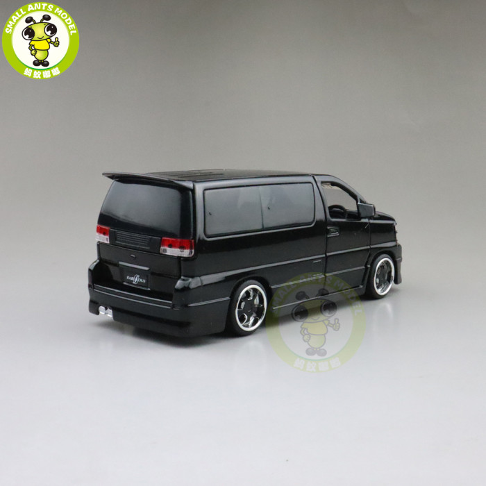 1/32 Nissan ELGRAND Jackiekim Diecast Model Car mpv Toys Kids Gifts