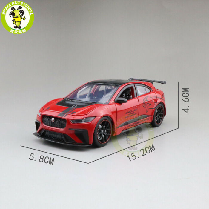 1/32 Jackiekim Jaguar I-PACE eTROPHY Diecast Model Car Toys for Kids Boys Gifts