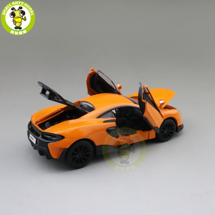 1/32 MCLAREN 600LT 600 LT Supercar Jackiekim Diecast Model Car Toys Kids Gifts