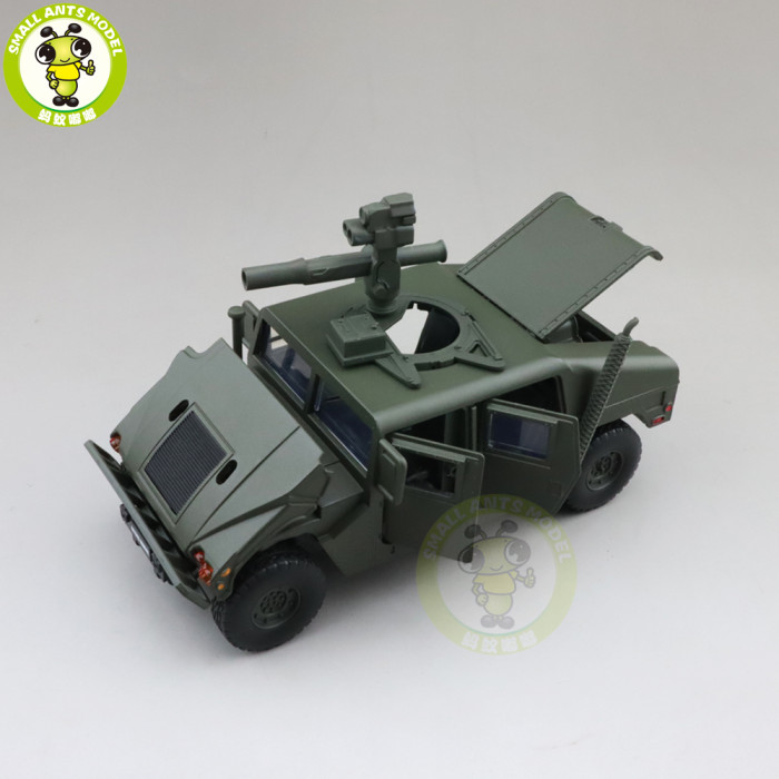 1/32 Jackiekim Hummer H1 US Military Army SUV Model Car Toys Kids Gifts