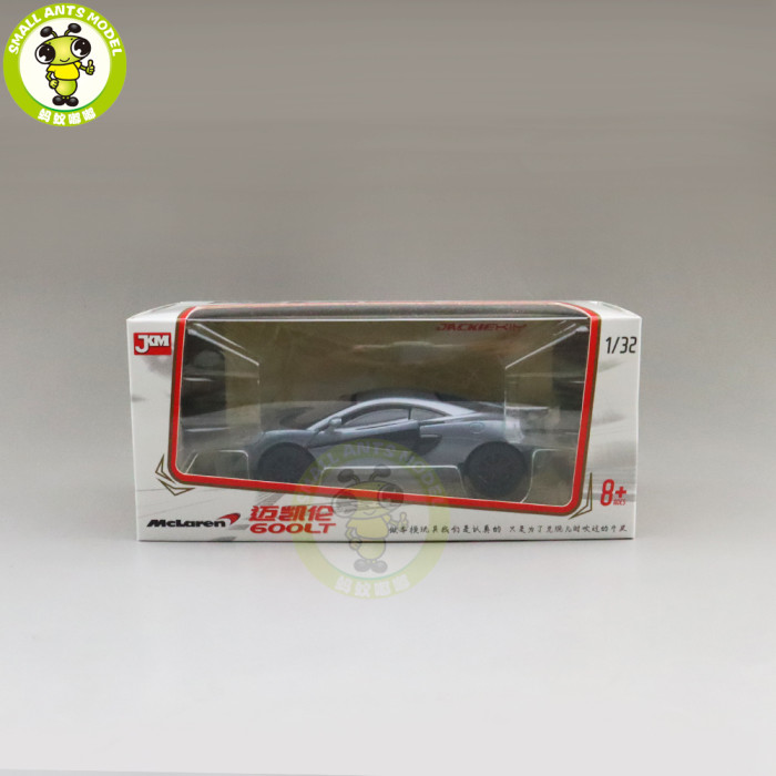 1/32 MCLAREN 600LT 600 LT Supercar Jackiekim Diecast Model Car Toys Kids Gifts