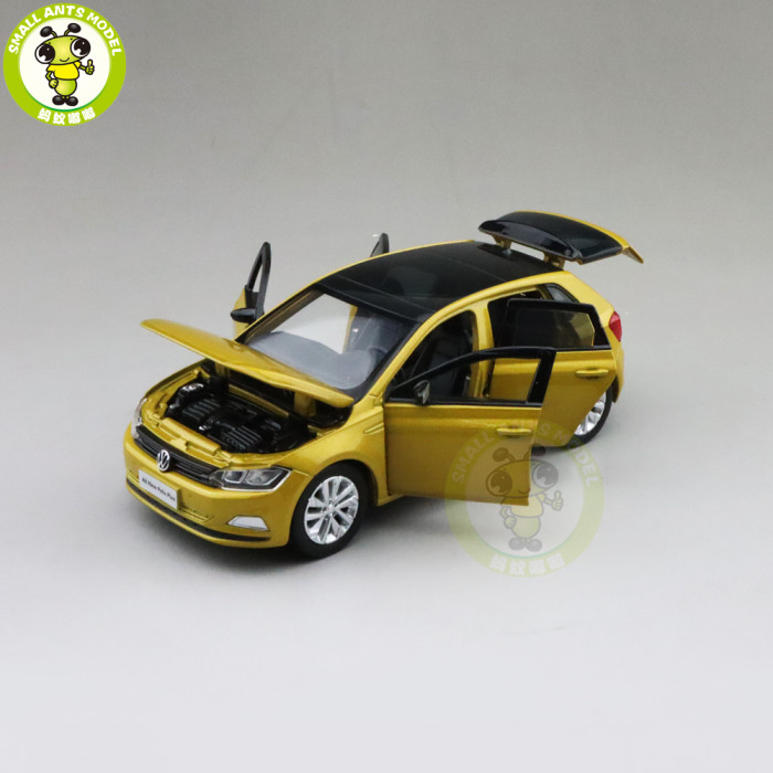 1/32 Jackiekim VW POLO PLUS Diecast MODEL CAR Toys kids Boys Girls Gifts