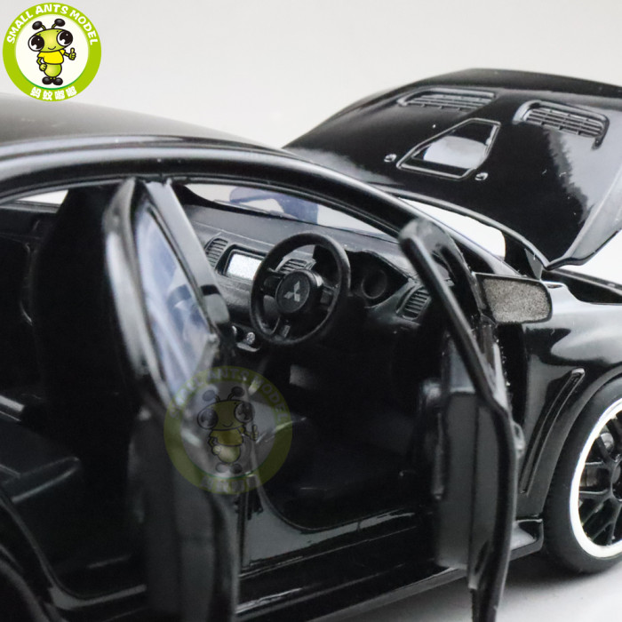 1/32 JACKIEKIM Mitsubishi Lancer EVO X 10 BBS RHD Diecast Model CAR Toys for kids Boy girl Gifts