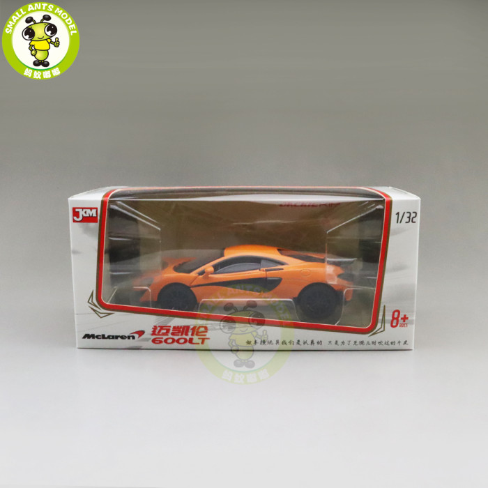 1/32 MCLAREN 600LT 600 LT Supercar Jackiekim Diecast Model Car Toys Kids Gifts
