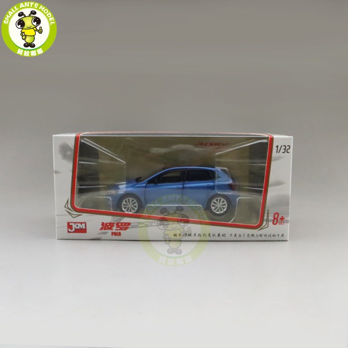 1/32 Jackiekim VW POLO PLUS Diecast MODEL CAR Toys kids Boys Girls Gifts