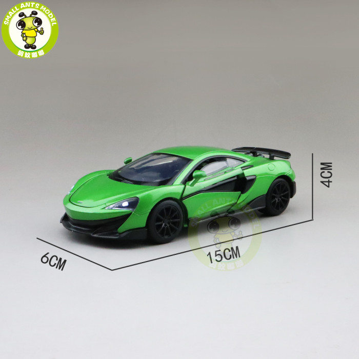 1/32 MCLAREN 600LT 600 LT Supercar Jackiekim Diecast Model Car Toys Kids Gifts