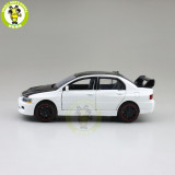 1/32 Mitsubishi Lancer EVO IX 9 with black Roof Diecast Model Car Toys Kids Gift