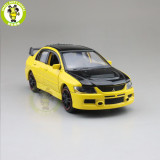 1/32 Mitsubishi Lancer EVO IX 9 with black Roof Diecast Model Car Toys Kids Gift