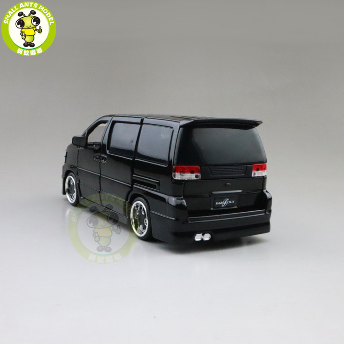 1/32 Nissan ELGRAND Jackiekim Diecast Model Car mpv Toys Kids Gifts