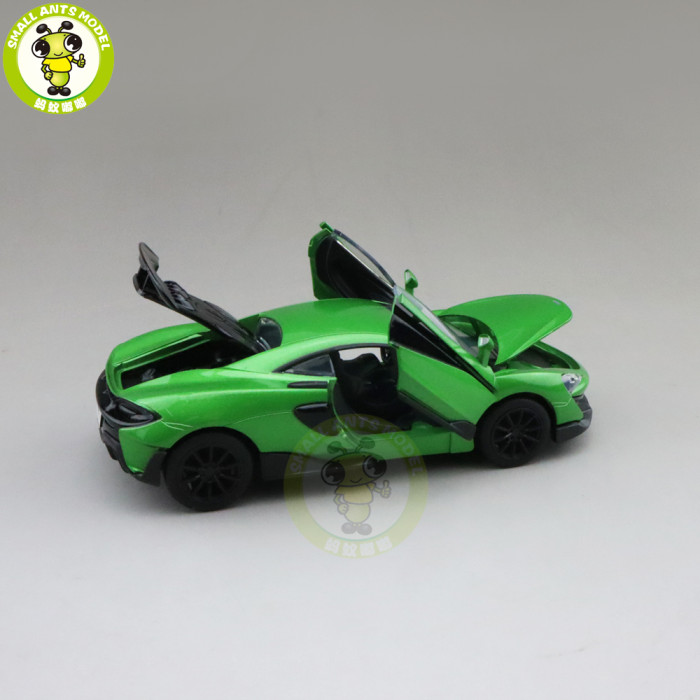 1/32 MCLAREN 600LT 600 LT Supercar Jackiekim Diecast Model Car Toys Kids Gifts
