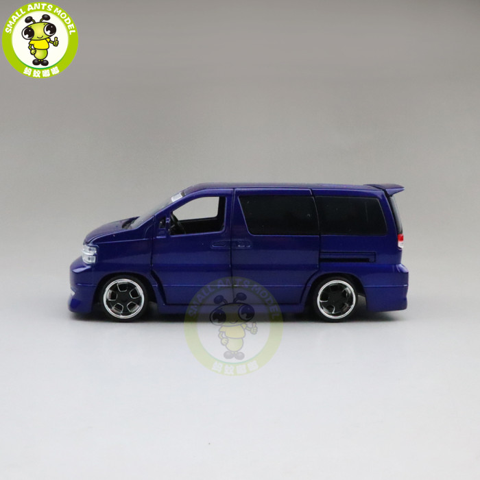 1/32 Nissan ELGRAND Jackiekim Diecast Model Car mpv Toys Kids Gifts