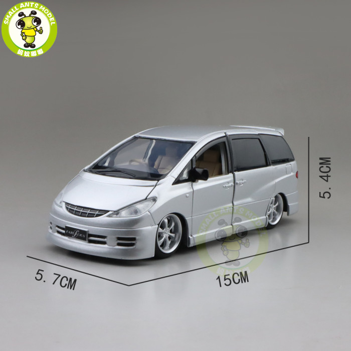1/32 Jackiekim Toyota ESTIMA MPV Diecast Model Car Toys Kids Boys Girls Gifts