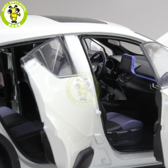 1/18 Toyota CHR C-HR Diecast SUV Car Model TOYS KIDS Boy Girl Gift White