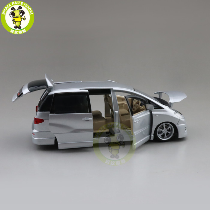 1/32 Jackiekim Toyota ESTIMA MPV Diecast Model Car Toys Kids Boys Girls Gifts