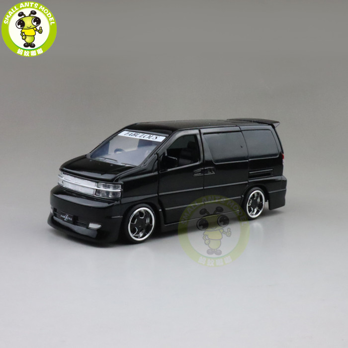 1/32 Nissan ELGRAND Jackiekim Diecast Model Car mpv Toys Kids Gifts