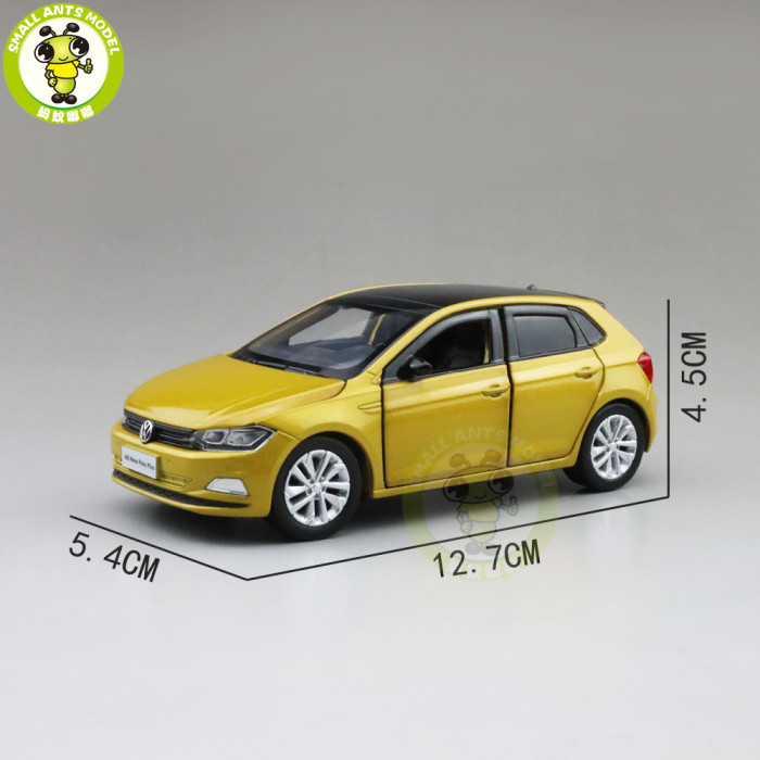 1/32 Jackiekim VW POLO PLUS Diecast MODEL CAR Toys kids Boys Girls Gifts