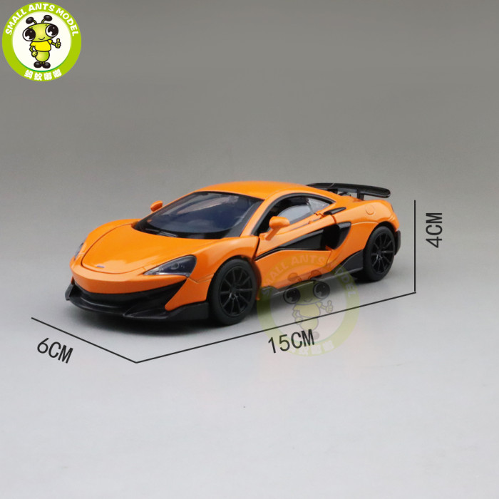 1/32 MCLAREN 600LT 600 LT Supercar Jackiekim Diecast Model Car Toys Kids Gifts