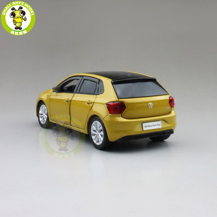 1/32 Jackiekim VW POLO PLUS Diecast MODEL CAR Toys kids Boys Girls Gifts