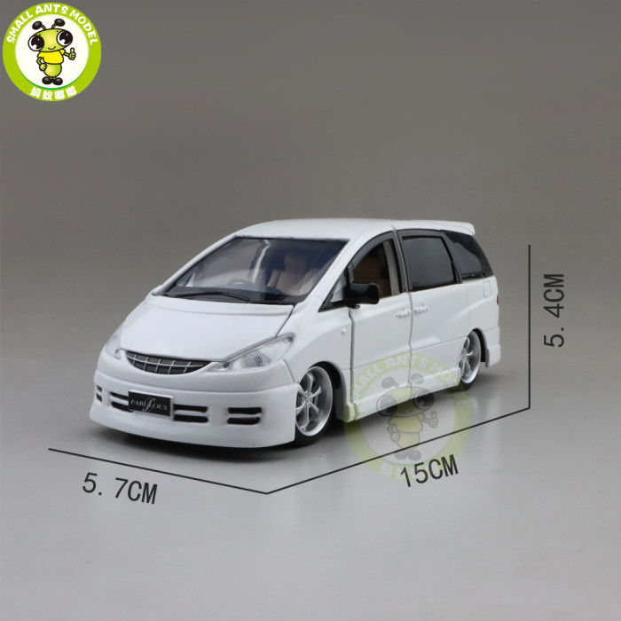 1/32 Jackiekim Toyota ESTIMA MPV Diecast Model Car Toys Kids Boys Girls Gifts