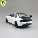 1/32 Mitsubishi Lancer EVO IX 9 with black Roof Diecast Model Car Toys Kids Gift