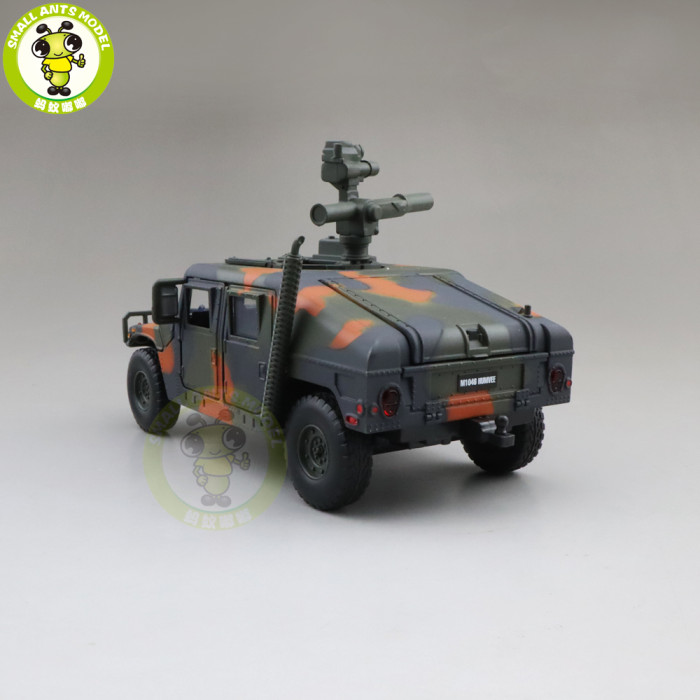 1/32 Jackiekim Hummer H1 US Military Army SUV Model Car Toys Kids Gifts
