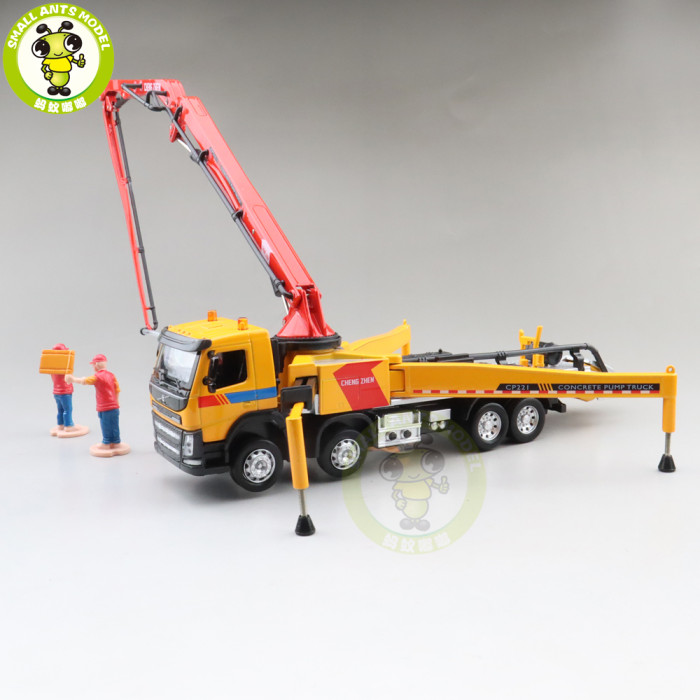 1/50 Volvo FM Concrete Pump Truck Diecast Model Toys Car Kids Boys Gilrs Gifts