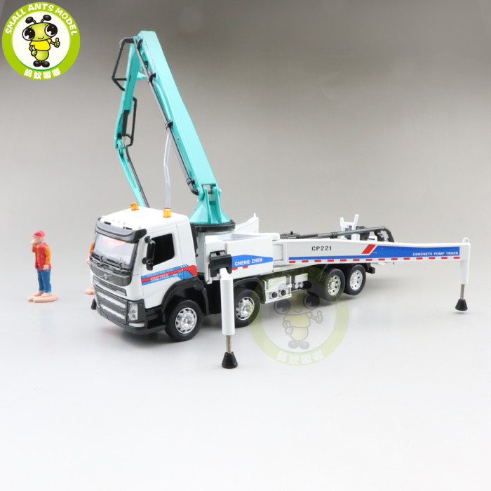 1/50 Volvo FM Concrete Pump Truck Diecast Model Toys Car Kids Boys Gilrs Gifts