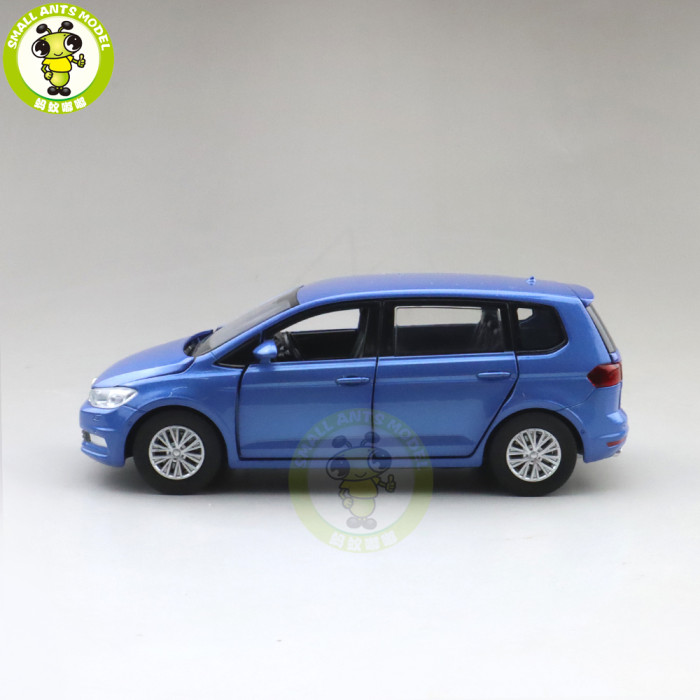 1/32 Jackiekim VW Volkswagen Touran Diecast Model CAR Mpv Van Toys kids Gifts