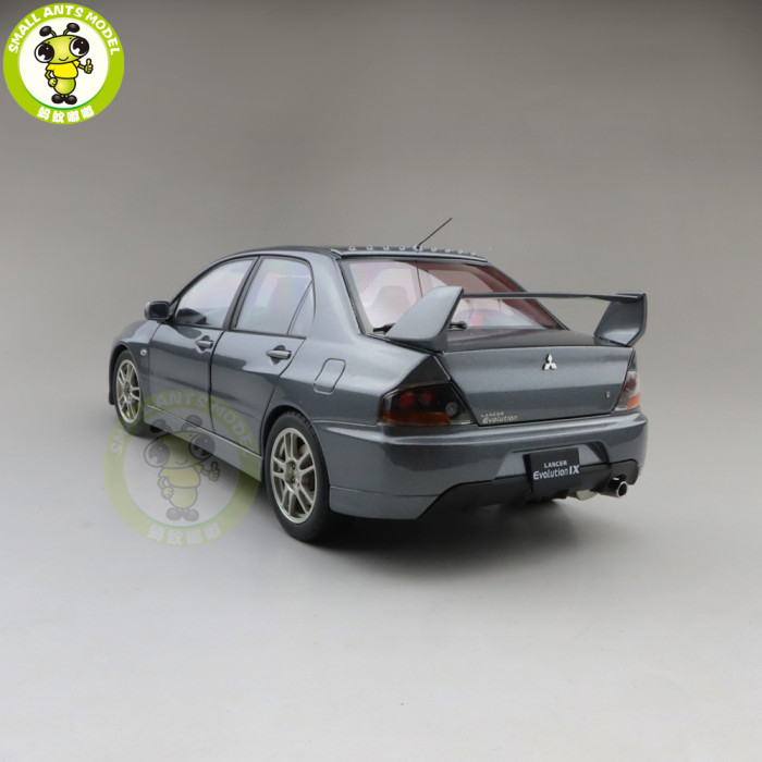 1/18 Super A Mitsubishi Lancer EVO IX 9 GSR Diecast Model Car Gray