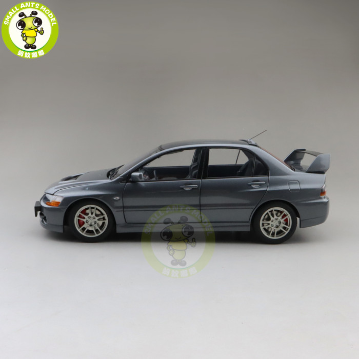 1/18 Super A Mitsubishi Lancer EVO IX 9 GSR Diecast Model Car Gray