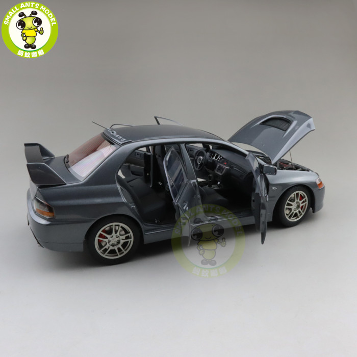 1/18 Super A Mitsubishi Lancer EVO IX 9 GSR Diecast Model Car Gray