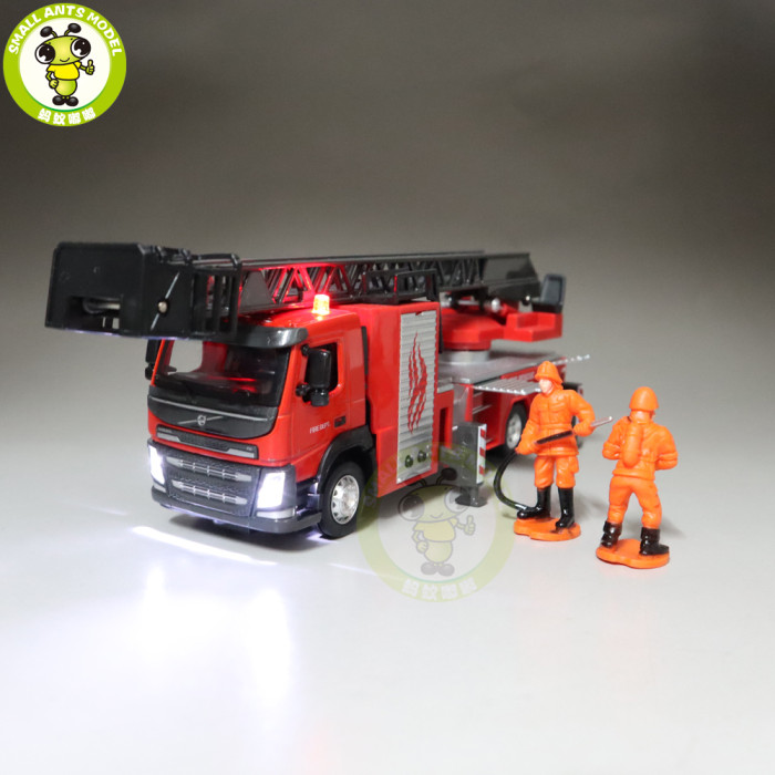 1/50 Volvo FM Ladder Fire Truck Diecast Model CAR Truck Toys kids Gifts