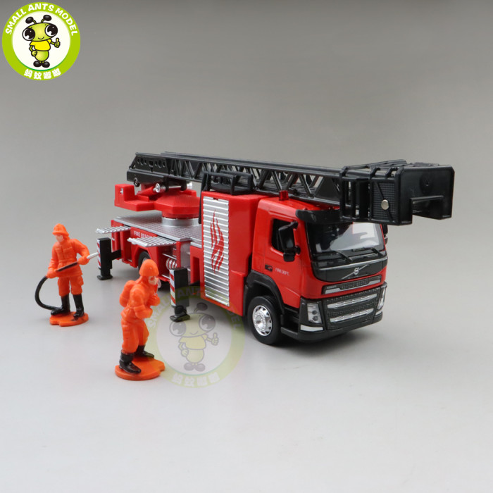1/50 Volvo FM Ladder Fire Truck Diecast Model CAR Truck Toys kids Gifts