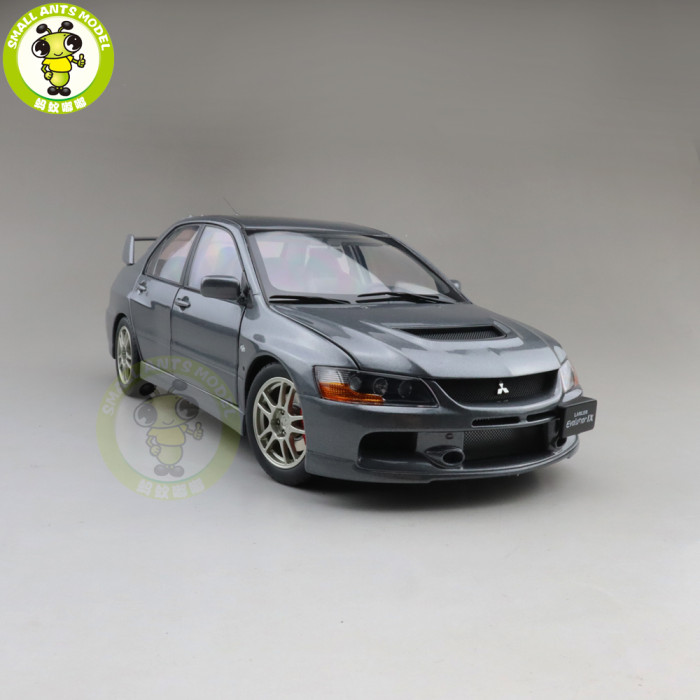 1/18 Super A Mitsubishi Lancer EVO IX 9 GSR Diecast Model Car Gray