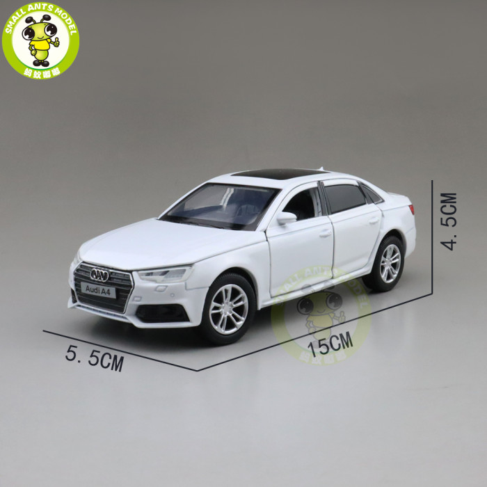 1/32 Jackiekim Audi A4 A4L Sedan Diecast Model Car Toys Kids Boys Girls Gifts