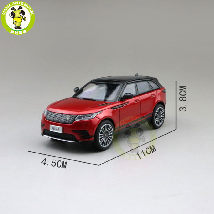 1/43 LCD Land Rover RANGE ROVER Velar SUV Diecast Car Model Toys Boys Girls Gifts