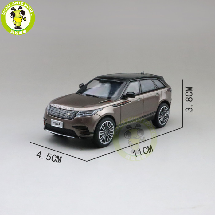 1/43 LCD Land Rover RANGE ROVER Velar SUV Diecast Car Model Toys Boys Girls Gifts