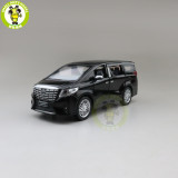1/29 CAIPO Toyota Alphard Minibus Van MPV Diecast Model Toys Car Boys Girls Kids Gifts