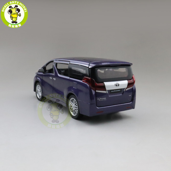 1/29 CAIPO Toyota Alphard Minibus Van MPV Diecast Model Toys Car Boys Girls Kids Gifts