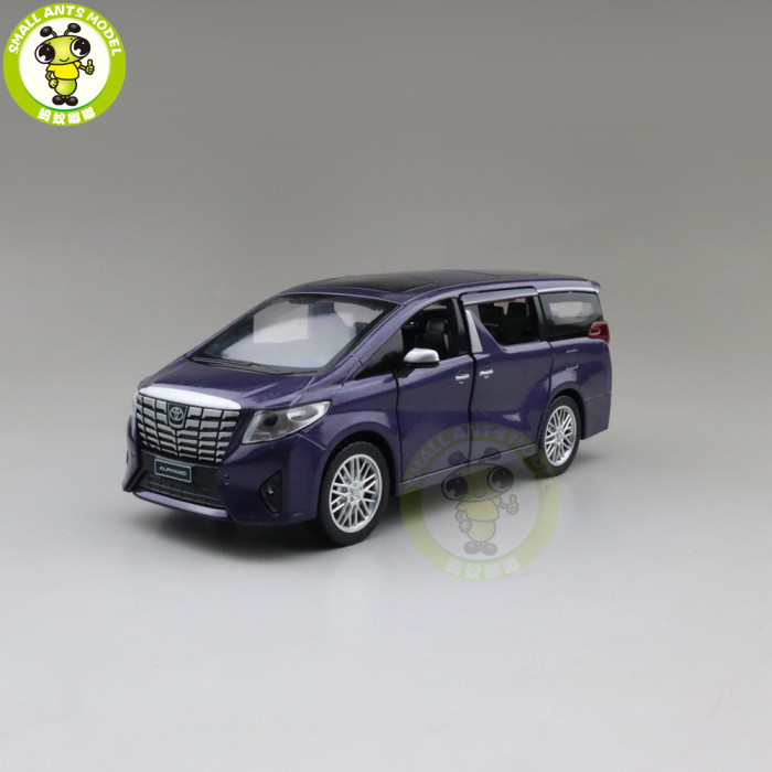 1/29 CAIPO Toyota Alphard Minibus Van MPV Diecast Model Toys Car Boys Girls Kids Gifts
