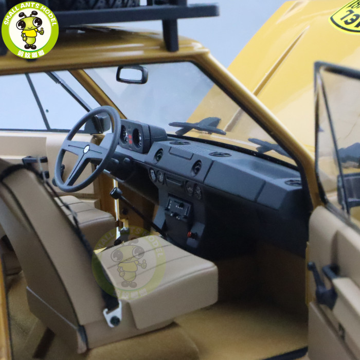 1/18 Almost Real Land Rover Range Rover CAMEL TROPHY SUMATRA 1981 Diecast Model Car Suv Gifts
