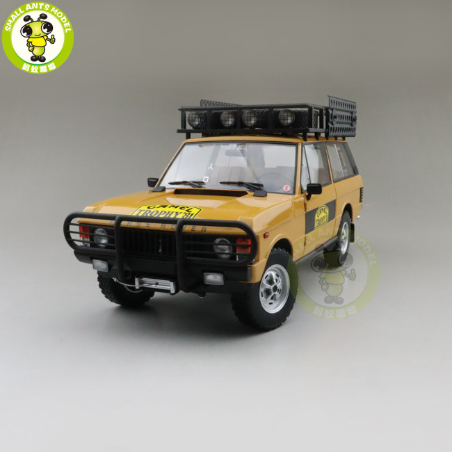 1/18 Almost Real Land Rover Range Rover CAMEL TROPHY SUMATRA 1981 Diecast Model Car Suv Gifts