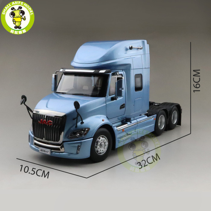 1/24 JAC GALLOP V7 American Style Truck Trailer Tractor Diecast Model Car Truck