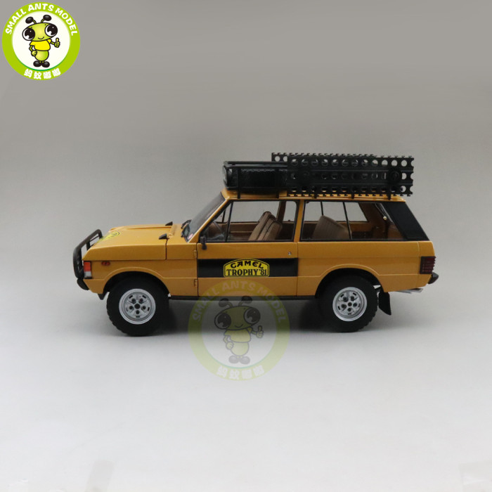 1/18 Almost Real Land Rover Range Rover CAMEL TROPHY SUMATRA 1981 Diecast Model Car Suv Gifts
