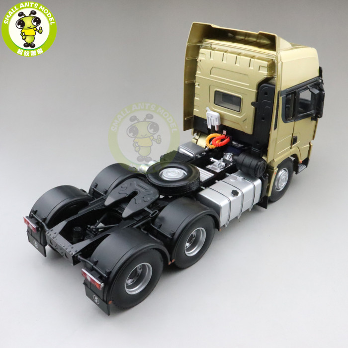1/24 SHACMAN X3000 Tractor Trailer Truck Diecast Model Car Boys Man Gifts