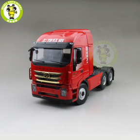 1/24 SAIC HONGYAN GENLVON C500 560 Tractor Trailer Truck Diecast Model Car Boys Man Gifts