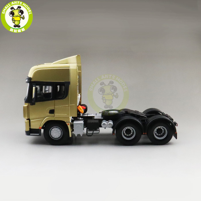 1/24 SHACMAN X3000 Tractor Trailer Truck Diecast Model Car Boys Man Gifts