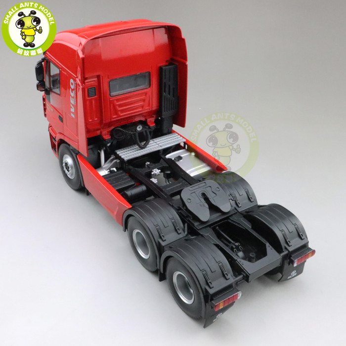 1/24 SAIC HONGYAN GENLVON C500 560 Tractor Trailer Truck Diecast Model Car Boys Man Gifts